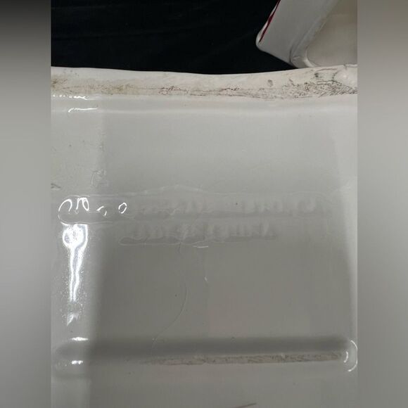 Vintage Christmas cottage cookie jar - Picture 6 of 8